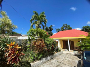 Maison Simon Lamentin jardin tropical